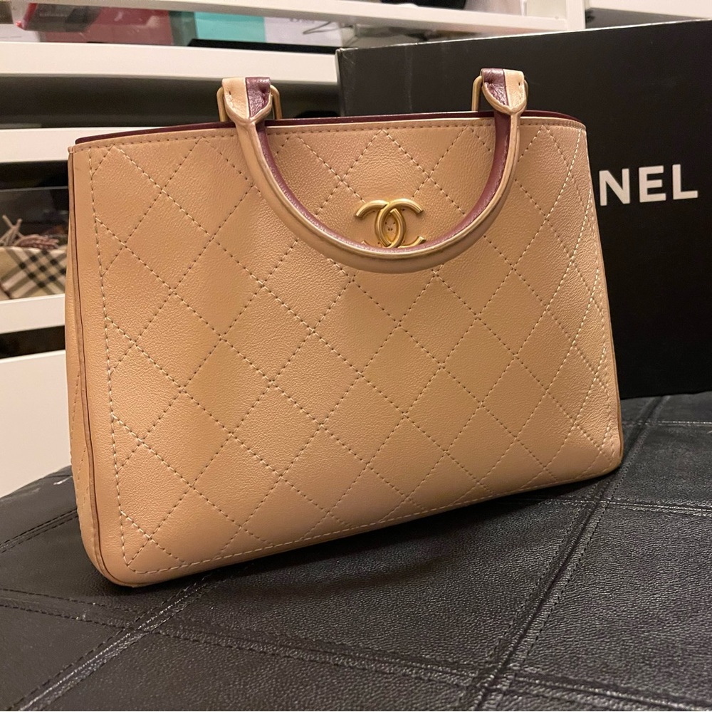 SOLD Authentic Chanel medium So Light tote
